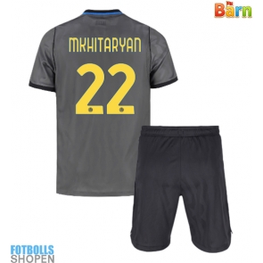 Billiga Inter Milan Henrikh Mkhitaryan #22 Tredjeställ Barn 2026-27 Kortärmad (+ Korta byxor)